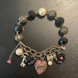 Betsey Johnson Charm Bracelet